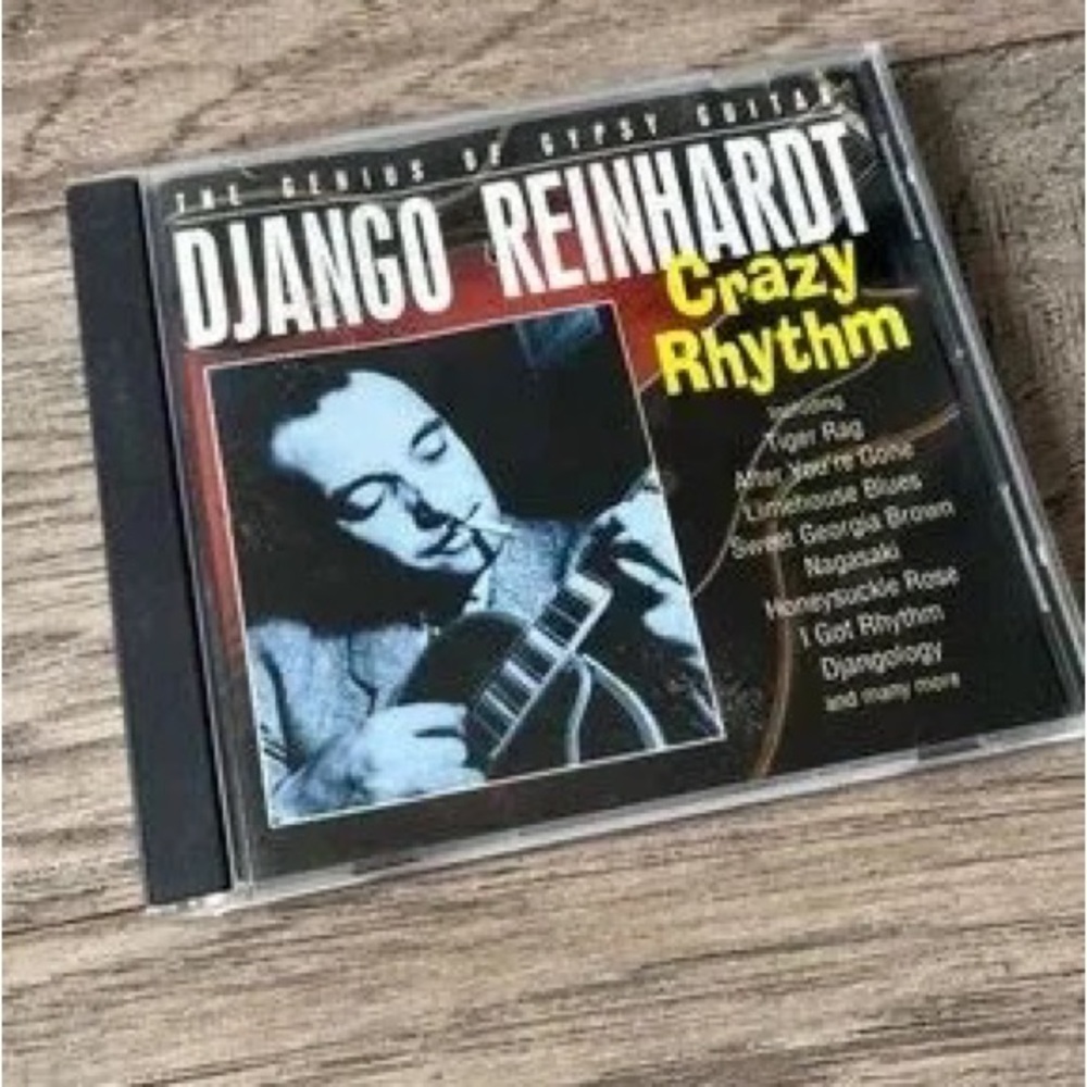Django Reinhardt "Crazy Rhythm" CD - Black, Yellow, Red